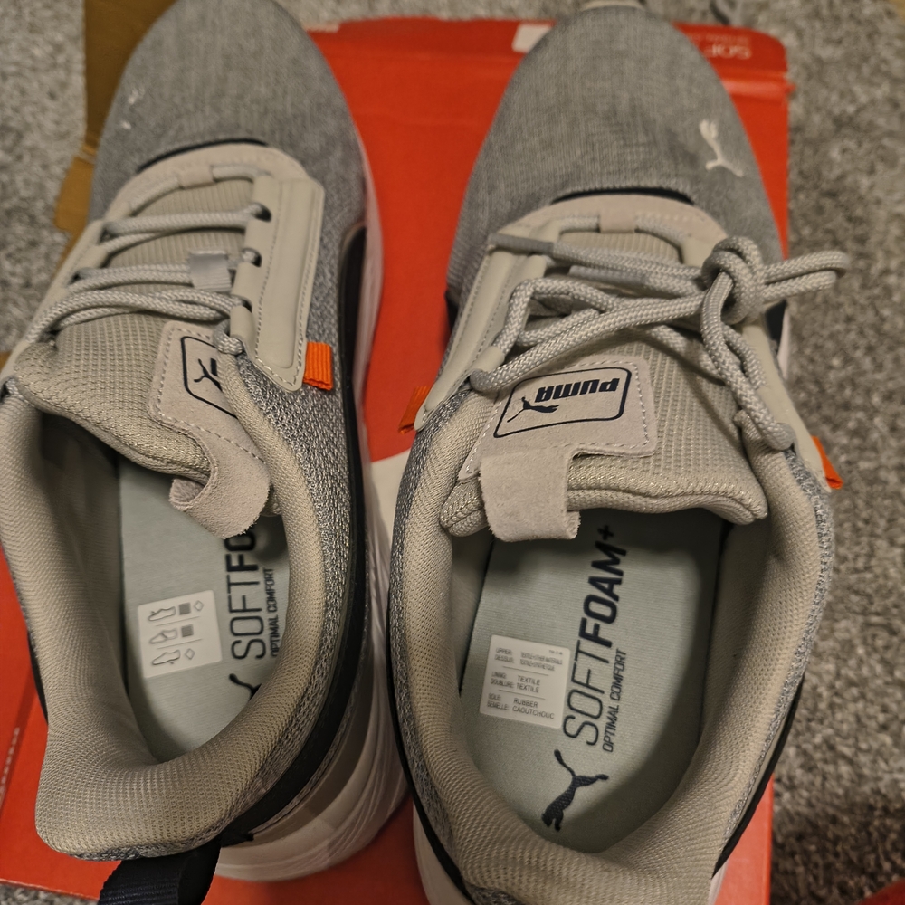 Puma Gray Sneakers - Picture 2 of 5